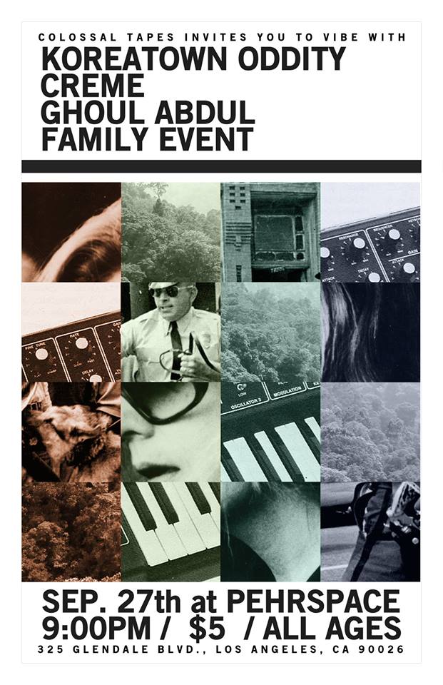 Colossal Tapes @ Pehrspace Gallery